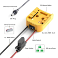 Miniatyrbilde 2 av 5: For Starlink Mini Strømkabel 2M for Dewalt Batterilader Adapter til DC Strøm DCB-18V/20V Kabel Co