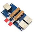 Miniatyrbild 1 av 5: Nätverksportsväljare 2-portars Rj45 Intern Och Extern Växlare Kabel Bredband 2-in-1-ut Nätverk