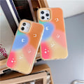 Miniatyrbilde 4 av 5: Smiley Gradient Smile Myk iPhone-deksel (Flerfarget, iPhone Xs Max)