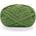 Tykt garn, perfekt til håndstrikning, superblødt, ekstra stor størrelse. Olive Green