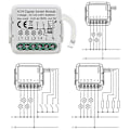 Miniatyrbillede 2 af 5: Tuya Zigbee Smart Switch Modul Relæ 4 Smartlife Trådløs Kontrol Kompatibel Home Yandex
