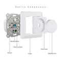 Miniatyrbild 4 av 5: Dimmer Switch, 220-240v 5-200w Smart Knapp Ljusbrytare Och Dimmers Dimmer Switch