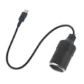 Miniatyrbilde 1 av 5: USB C Type C til 12V Bil Sigarettennerkontakt Hunn Konverter Adapter Kabel