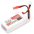 Pikkukuva 1 / 4: 850mAh 25C LiPo-akku JST-liittimellä - 7.4V RC-autoihin, veneisiin ja helikoptereihin