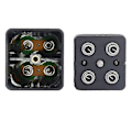 Miniatyrbilde 4 av 5: 8.4v Vanntett USB 4x 18650 Batterioppbevaringsboks egnet for Sykkel LED Smarttelefon