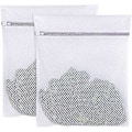 Miniatyrbild 1 av 5: Extra Stor Mesh, 2-pack Tvättnät med Dragkedja för Ömtåliga Kläder, Tvättmaskin- och Torktumlarsäkra Kläder För C