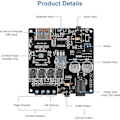 Miniatyrbillede 2 af 5: Bluetooth Forstærker Hifi 5.0 Dual Channel Stereo Bluetooth Digital Effektforstærker Board Modul 2x50w Audio Forstærker