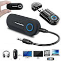 Pikkukuva 1 / 5: Langaton Bluetooth-lähetin TV:lle, puhelimelle, tietokoneelle - Äänen ja musiikin sovitin