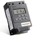 Pikkukuva 5 / 5: Tm616 30amp 4-nastainen 7 Ohjelmoitava Ajastin Din-kiskoon Asennettava Ajastinkytkin Digitaalinen Ajastin 110 V AC Ohjelmoitava Ajastinrele