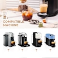 Miniatyrbillede 3 af 5: Genanvendelig kapseladapter 40 ml til Vertuoline Vertuo Next Pop-maskine, kompatibel med Nespresso-kaffe