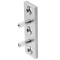 Miniatyrbillede 2 af 5: 304 Rustfrit Stål Skydelåge Gulv Rulle Guide Hardware Beslag