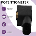 Miniatyrbillede 4 af 5: Ingeniørmaskineri Potentiometer Positionssensor 87605247 til Traktor Fiat New Holland TM TL70 TL