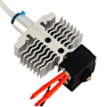 Miniatyrbillede 3 af 5: 3D Printer Hot End Kit til Ender-3 Neo/V2 Neo/Max Neo Hotend 24V 40W Termistor 0.4mm Dyse