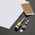 Miniatyrbild 4 av 5: Mutter Av Bult Roterande Skruv Närbild Magiskt Trick Mikro Psykisk Magisk Set Kaesi