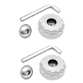 Miniatyrbild 1 av 5: 2 Set Konverter för Starlock Adapter Verktyg Star Lock System Elverktyg Oscillationssågblad Adapter