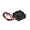Miniatyrbillede 3 af 5: 2510 25x25x10mm DC 24V blæser til Reprap I3 3D printer leje blæser børsteløs