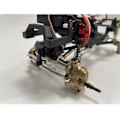Miniatyrbilde 3 av 5: For Fcx24 Messing Front Og Bakre Portalhus Deksel Motvekt Drivaksel 1/24 Rc Crawler Bil Oppgradering