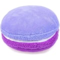 Miniatyrbilde 2 av 5: Macaron Pute Plysj Ryggstøttepute Mikrokule Kasteputetrekk Rund Setepute Hjemmeinnredning Puter 14.5\" Gradient Lilla