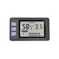 Pikkukuva 1 / 5: P3H LCD-näyttömittari 24V 36V 48V 60V sähköpyörän mittarinäyttöpaneeli sähköskootterille (6PIN)