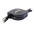 Miniatyrbillede 2 af 5: REXLIS 5FT Cat7 RJ45 LAN-kabel Justerbar Indtrækkelig Ethernet-kabel Fladt Internet Netværkskabel fo