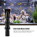 Miniatyrbilde 5 av 5: Duck Flat Dyse Fleksibel 360¡ã Akvarium Fisketank Roterende Vannutløpsrør