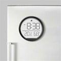 Miniatyrbillede 4 af 5: LED digitalt vægur temperatur, luftfugtighed, datovisning elektronisk ur White