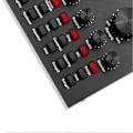 Miniatyrbillede 4 af 5: V8 Lydkort Plug Play Lang Levetid Metal 12 Lydeffekter Praktisk Bærbar Live Bluetooth-kompatibelt Lydkort