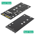 Miniatyrbillede 2 af 5: M.2 NGFF til SATA Adapterkort B Nøgle/B & M Nøgle SSD (Ikke til M.2 NVME)