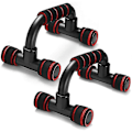 Miniatyrbillede 1 af 5: Push Up Stænger - Hjemmetræningsudstyr Pushup Håndtag + Polstret Skumgreb
