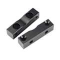 Miniatyrbillede 3 af 5: Aluminiumslegering Z Akse Steppermotor Monteringsblok 3D Printer Opgraderingssæt 3D Printer Z Akse Stepper Fast Stativ Med Møtrikker Skruer Kompatibel Med Cr-10/cr1