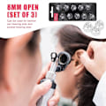 Miniatyrbilde 5 av 5: Høreapparat Dome for Oticon Minifit Bass 8mm Åpen (3-pakning), Oticon Høreapparat Tilbehør Universal Do
