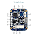 Miniatyrbillede 3 af 4: ESP32-S3 1.69 tommer LCD Display Udviklingskort 240x280 med QST Attitude Gyro Sensor QMI8658C egnet til