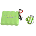 Miniatyrbillede 5 af 5: 4.8v 2400mah Ni- Batterigruppe RC Legetøj Elektrisk Belysning Aa 4.8 V 2400 Batteri Til RC Legetøj