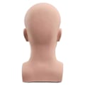 Miniatyrbilde 4 av 5: Passer for Mannlig Mannekeng Hode Profesjonell Mannekeng Hode for Utstilling Parykker Hatter Hodetelefoner Utstillingsstativ (Hud C-FO  SHAN  RAN  WANG