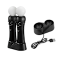 Miniatyrbillede 1 af 5: Spilkontrollader til Sony PS4 VR Move Motion Controller Playstation Play Station PS 4 Opladningsdock