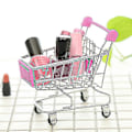 Miniatyrbilde 1 av 4: Mini Handlevogn Leker Barn Skrivebordshyller Puff Oppbevaringsstativ Rosa