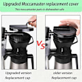 Miniatyrbillede 4 af 5: 2 stk. 13114 Bryggekurv Låg, Erstatning for Technivorm Moccamaster Kaffemaskine Bryggekurve