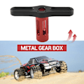 Pikkukuva 5 / 5: Metallinen 17 mm pyöränmutterihylsy kuusiokoloavain työkalu 1:8 Off-Road RC-autolle SUMMIT E-
