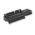 Miniatyrbillede 1 af 5: SATA til SAS HDD Adapterkort 6Gbps SATA 3.0 22Pin til SAS 29Pin Udvidelseskort til SAS 2.5/3.5 Tommer H