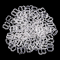 Miniatyrbillede 5 af 5: 3x100 stk. 6 mm Nylon Justering 8 Krog BH Skyder Spænde Bikini Lukninger Klar Godt