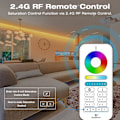 Miniatyrbillede 2 af 5: Zigbee 3.0 DC5-24V Mini 5 i 1 RGBCCT/RGBW/RGB/CCT/Lysdæmper LED Lysstrip Controller til TV Baggrundsbelysning Køkkenbelysning