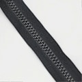 Miniatyrbillede 4 af 5: #10 Stor Plastiklynlås Metervare Bulk 5 Yards Med 10 stk. Lange Slidere Til DIY Syning Skrædderhåndværk Tasker Telte Sort (5 Yards)