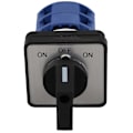 Miniatyrbillede 4 af 5: AC660V 25A 2-polet 3-positions momentan omskifter blå+sort