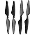 Miniatyrbillede 3 af 4: 4 stk. kompatible med Hubsan H501s X4 Rc Quadcopter Propellerblade 2cw/2ccw, Sort-C8 Walkbee SZRH A-F