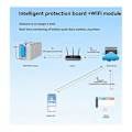 Miniatyrbilde 4 av 5: Smart BMS 100 Balanse for Lifepo4 Li-Ion Lto NMC 40A 4s 8s Aktiv Balanse Innebygd Bluetooth Lifepo4