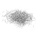 Miniatyrbild 3 av 5: 0,3 mm polermedia-nålar i rostfritt stål för magnetisk trumlare, magnetsmyckespolerare, efterbehandlingsnålar