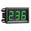Miniatyrbilde 2 av 5: Digitalt DC Strøm Display Panel 0-10A Amperemeter - To 0.56 tommer Kabler
