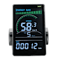 Miniatyrbild 2 av 5: M6C Elektrisk Cykel LCD Display Mätare 24V-60V E Scooter LCD Panel Färgskärm med USB för Mountain E