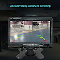 Miniatyrbillede 3 af 5: Mini TV 7 Tommer HD Skærm 800X480 Bærbar Bil LCD Skærme på DVD/CMMB To Input til Personbiler