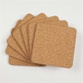 Miniatyrbilde 4 av 5: 18 stk. Sublimering Firkant Brikker MDF Emner Hardboard Kork Brikker